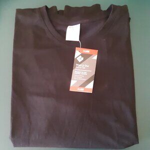 Ladies XL Short Sleeve Black Member's Mark Work It Out Tee